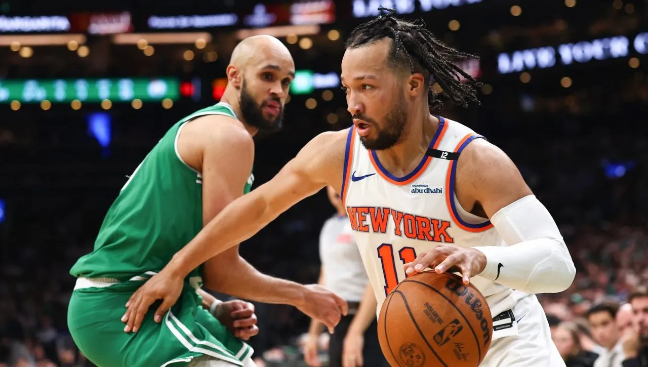 Knicks vs Celtics battle during 2025 NBA Playoffs