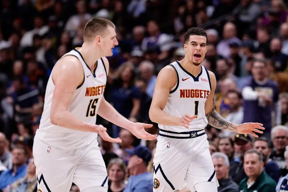 Michael Porter Jr in action for the Denver Nuggets