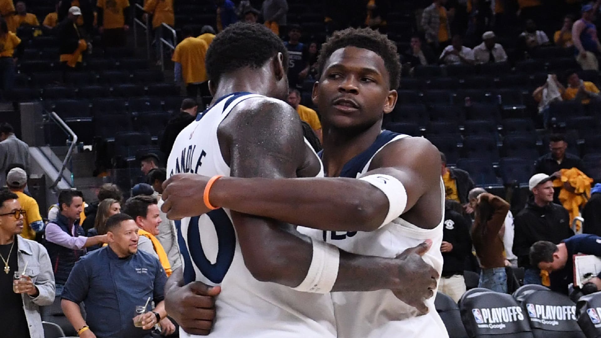 Timberwolves Game 4 victory celebration - did the timberwolves win last night