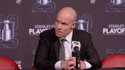 Jakob Chychrun in action during a Capitals playoff game