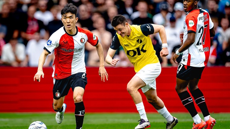 Feyenoord - Waalwijk in De Kuip