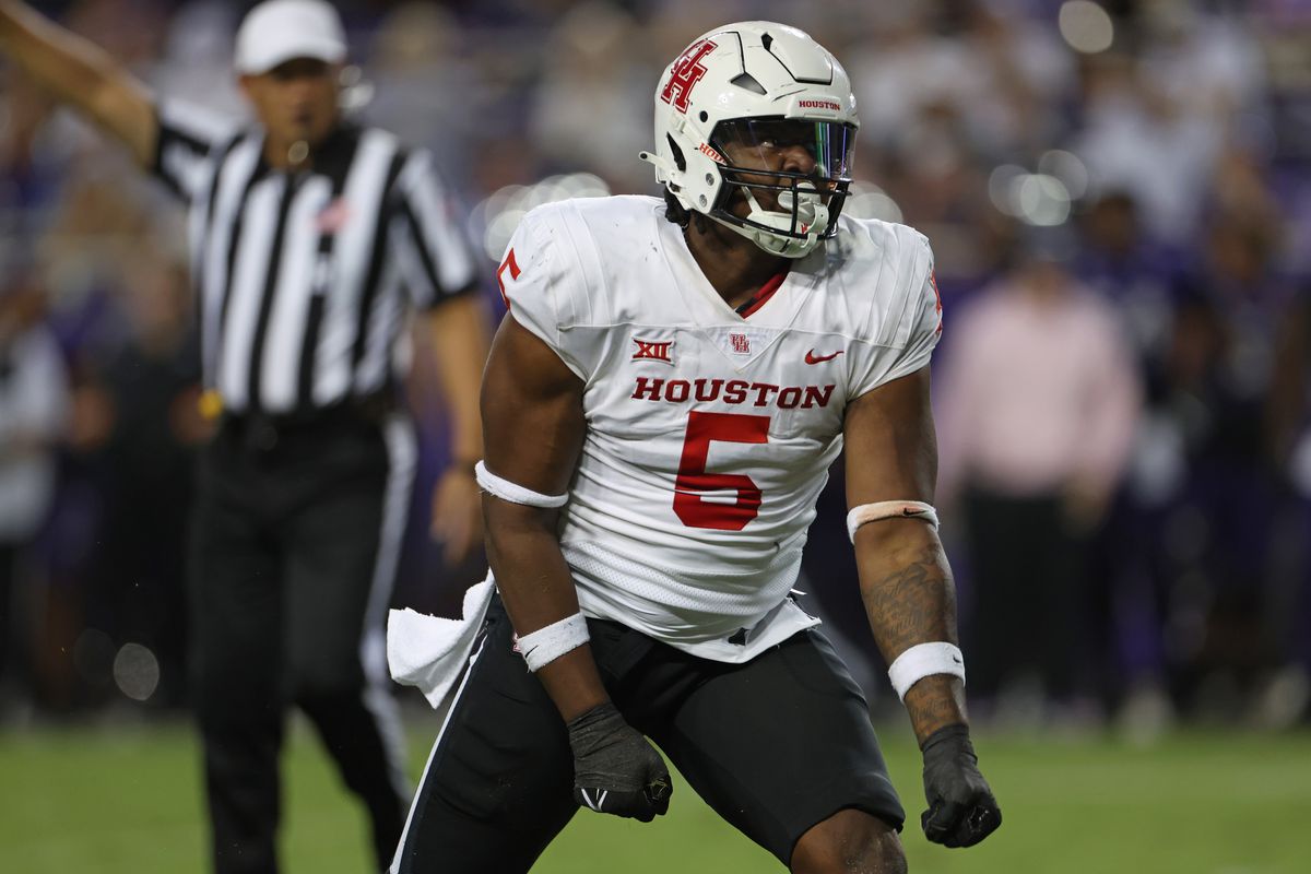 Caden Prieskorn at Detroit Lions rookie minicamp