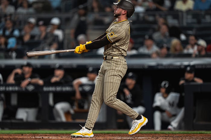Manny Machado at Petco Park, powering the Padres in 2025