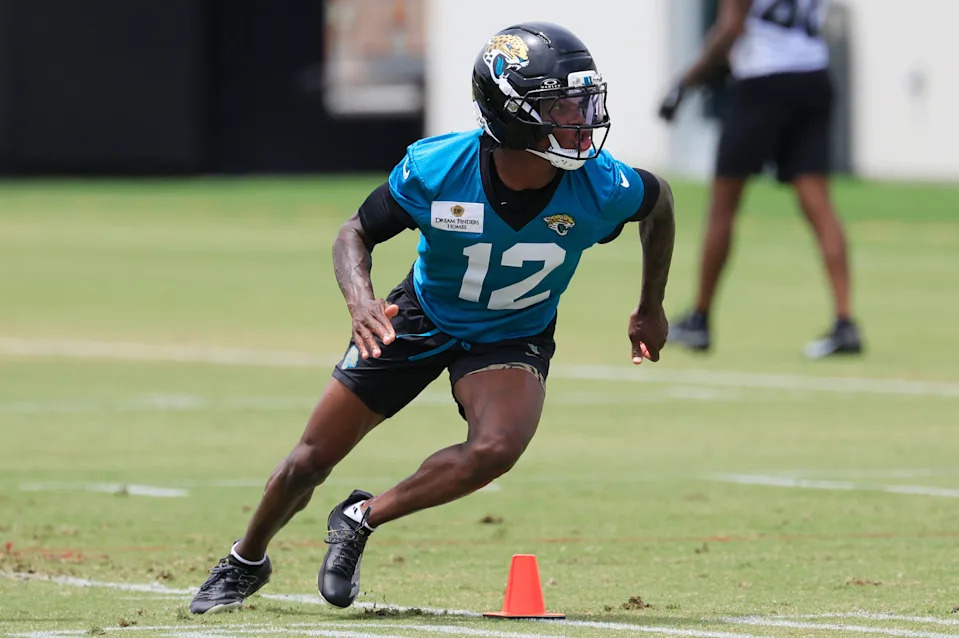Travis Hunter Jaguars rookie minicamp