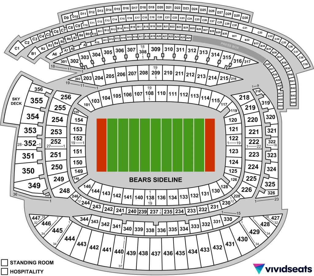 Chicago Bears schedule 2025: Soldier Field on game day