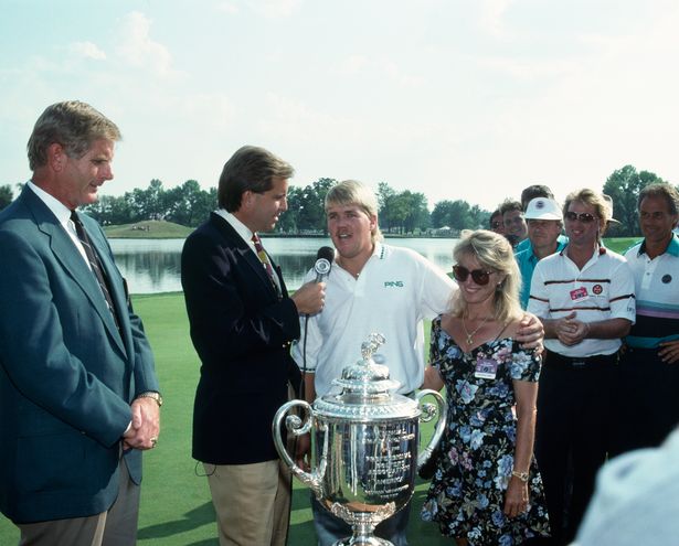 John Daly during a golf event, showcasing his unique style and charisma
