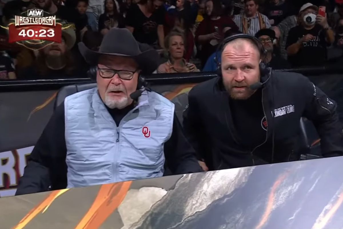 Jim Ross at a wrestling event in 2019