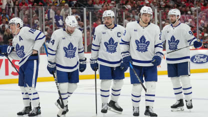 Auston Matthews leads the Maple Leafs in a crucial playoff game