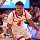NBA basketball player in action during the 2025 draft