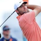 Rory McIlroy tees off at the 2025 PGA Championship