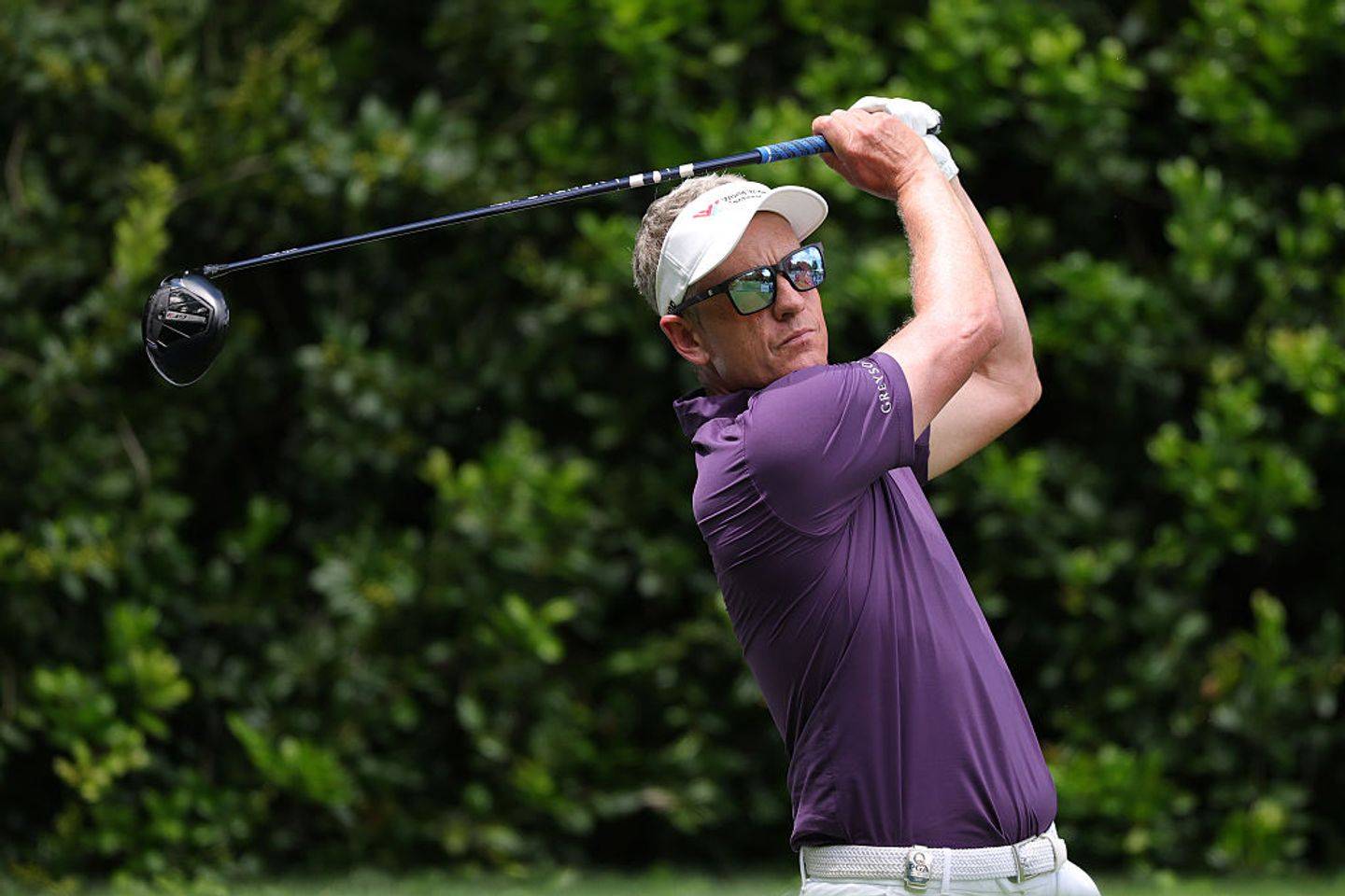 Quail Hollow golf course ready for the 2025 PGA Championship, featuring key tee times