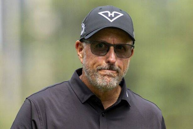 Phil Mickelson at the PGA Championship
