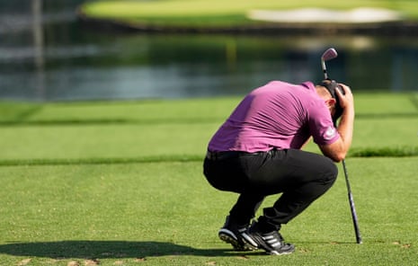 A view of the PGA Championship course as players analyze their next move
