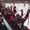 NHL bracket 2025 playoff action featuring key teams in the Stanley Cup push