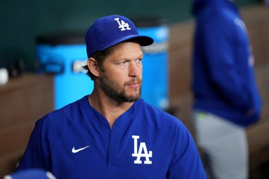 Dalton Rushing in Dodgers dugout