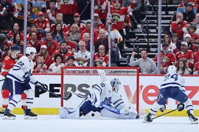 Stanley Cup playoffs - Maple Leafs vs Panthers action