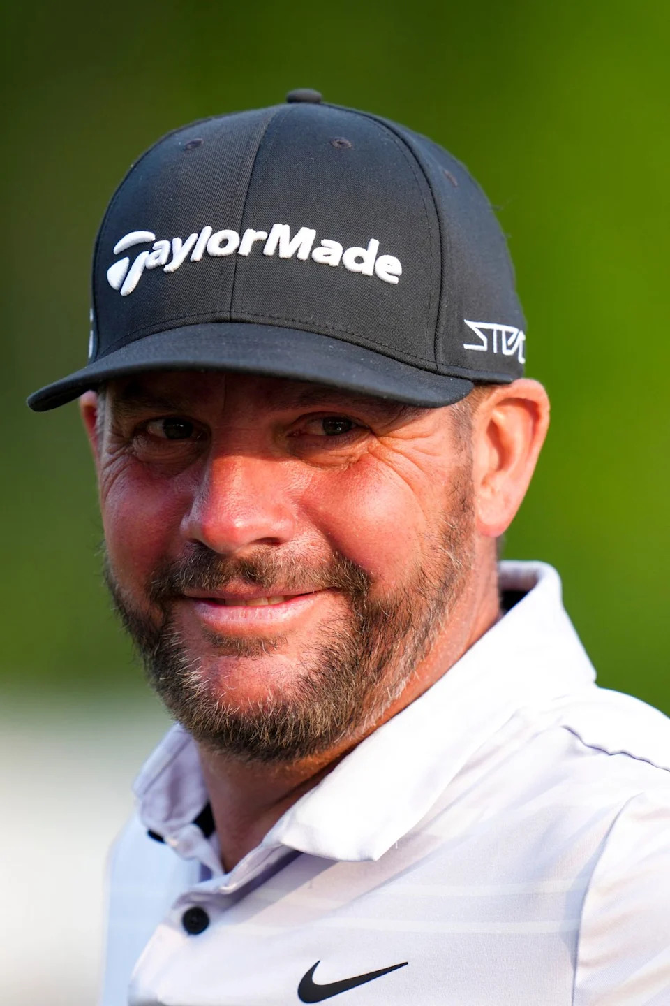 Michael Block celebrates at the 2023 PGA Championship