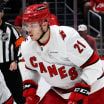 Max Domi competing in an NHL playoff game