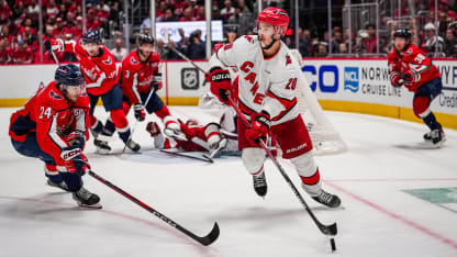 Hurricanes vs Capitals playoff action