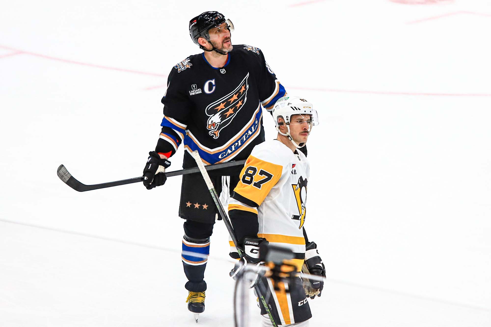 Washington Capitals facing off in a crucial NHL schedule game
