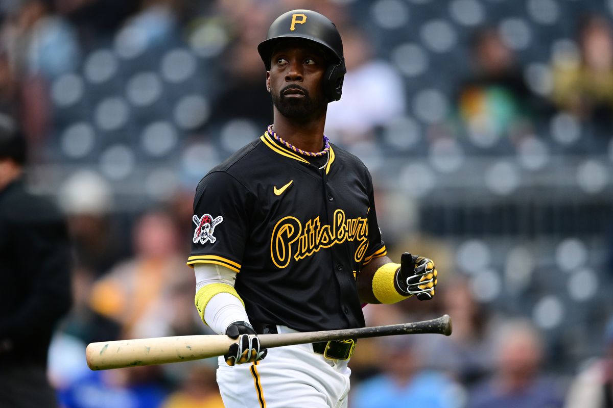 Andrew McCutchen at bat for the Pittsburgh Pirates