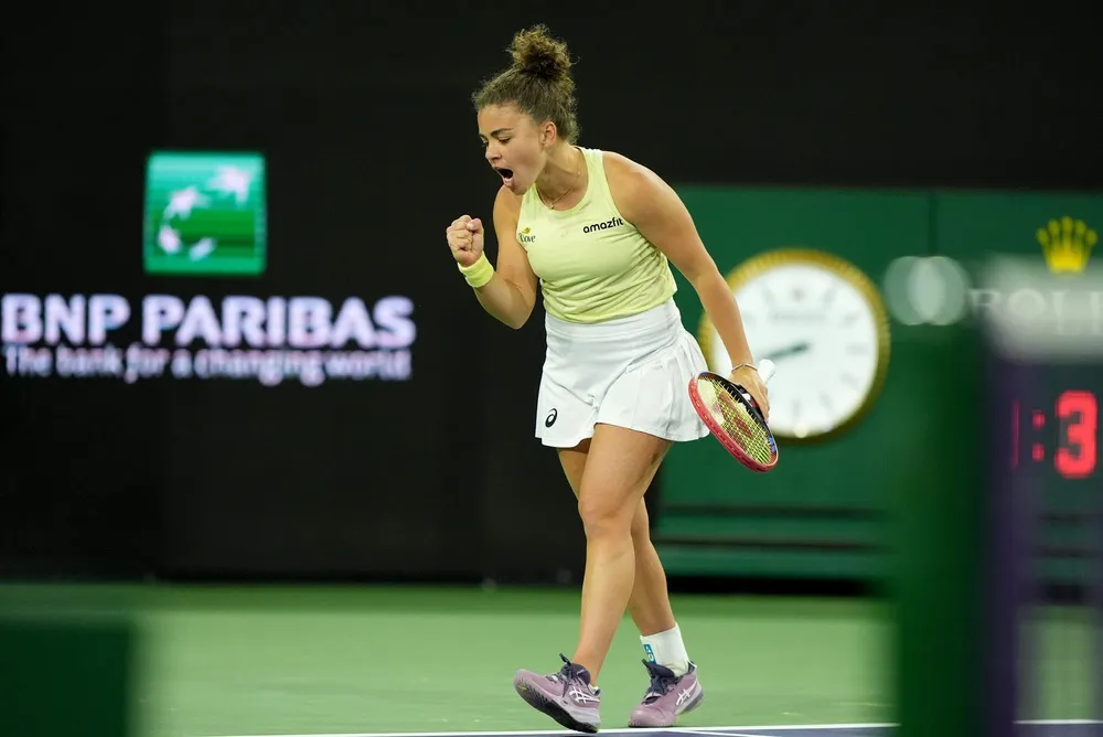 Coco Gauff at the 2025 Italian Open