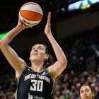 Latest WNBA action depicting star performances and close scores