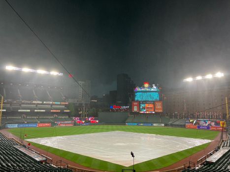 Camden Yards ahead of Nationals vs Orioles game
