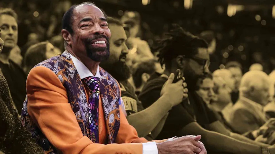 Clyde Frazier during his legendary Knicks era