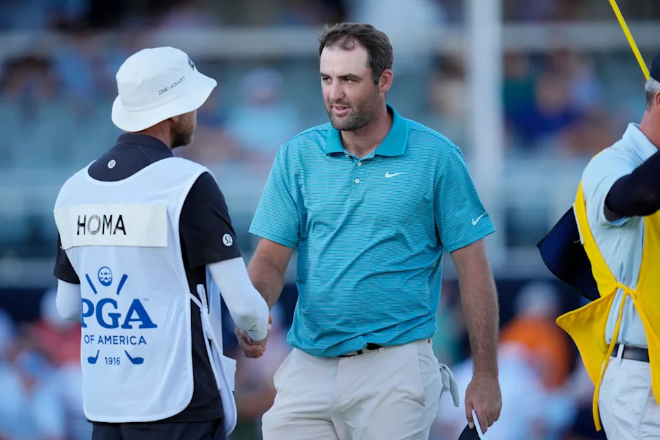 Scottie Scheffler celebrates another major win, exemplifying his growing list of majors won