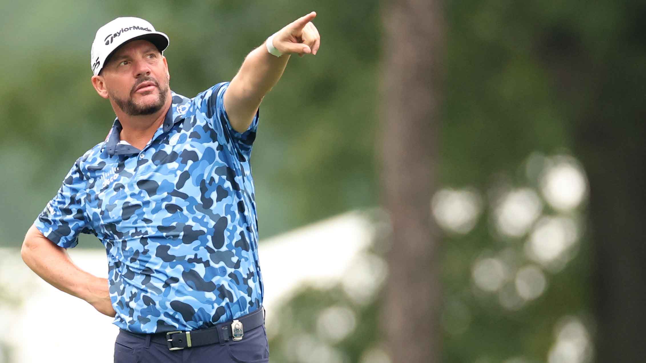 Curtis Strange at a Major Tournament