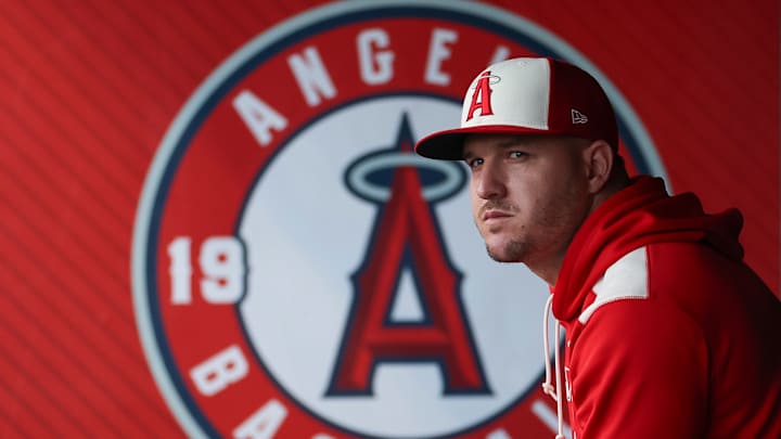 Mike Trout prepares for his return to the field after a knee injury