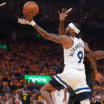 OKC vs Timberwolves NBA Playoffs action