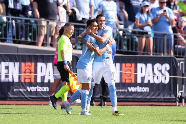 NY Red Bulls vs New York City at Citi Field, 2025 Hudson River Derby