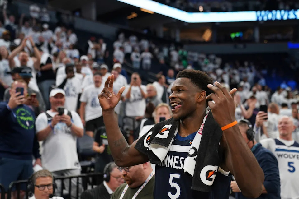 NBA champions celebrate a hard-fought playoff victory