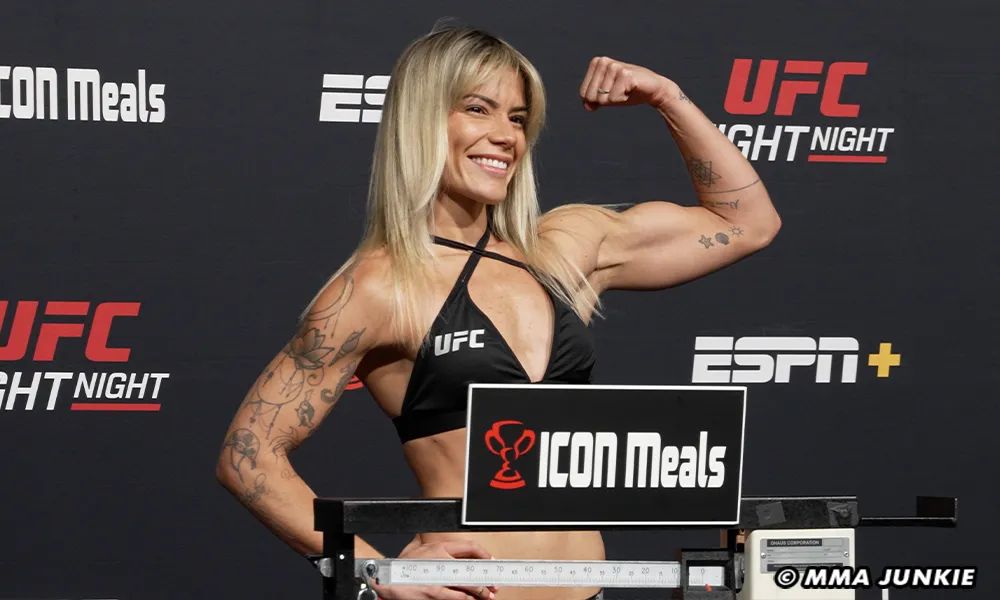 Luana Pinheiro in UFC action
