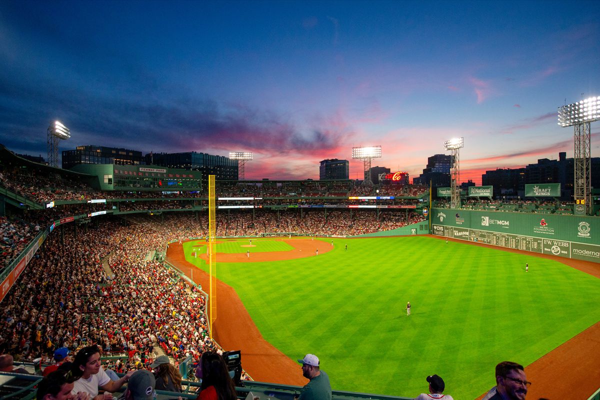 Red Sox games at Fenway Park in full swing