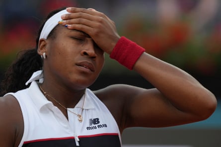 Jasmine Paolini celebrates at the Rome Open 2025