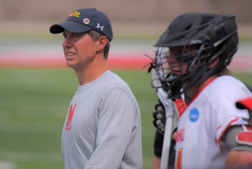 The 2025 NCAA lacrosse bracket in action during a quarterfinal game