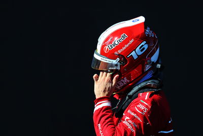 Alex Albon racing at the Emilia Romagna Grand Prix