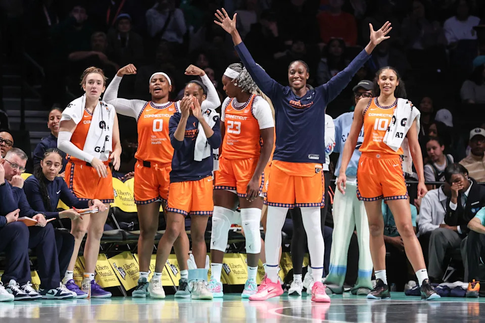 Bria Hartley on the court during her WNBA career