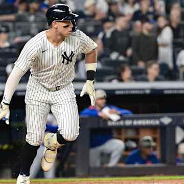 NY Yankees in action at Yankee Stadium