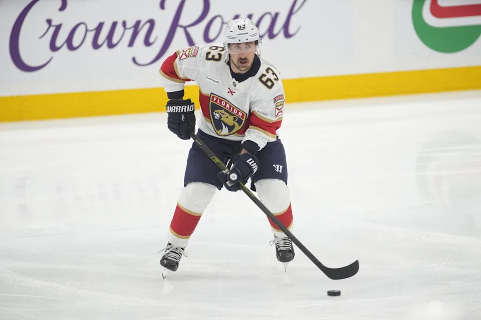 Florida Panthers forward Brad Marchand in action during the Stanley Cup Playoffs.