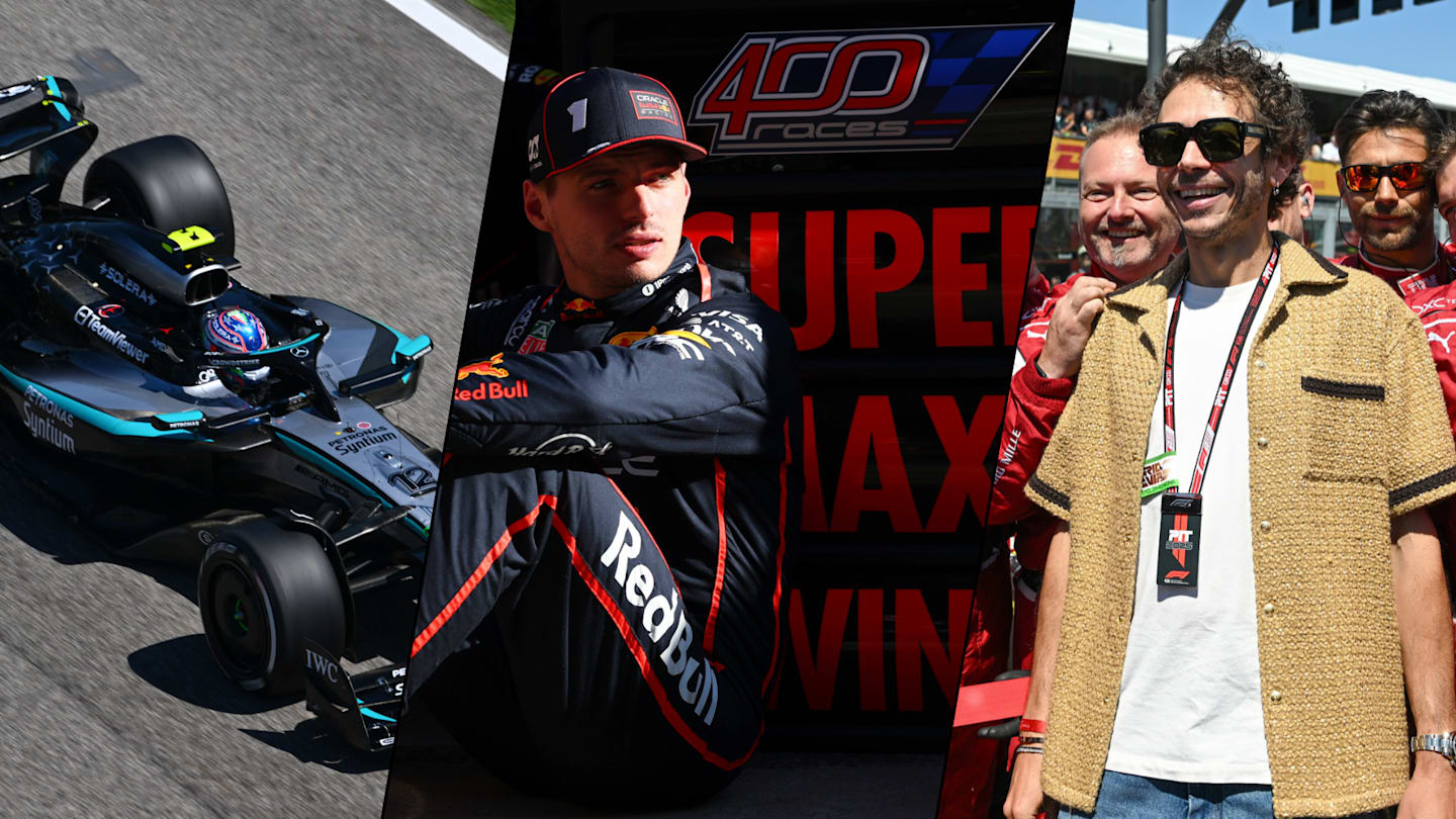 F1 drivers on track at Emilia-Romagna GP