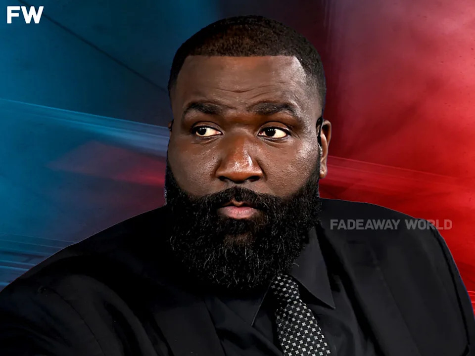 Kendrick Perkins discussing NBA defense on air