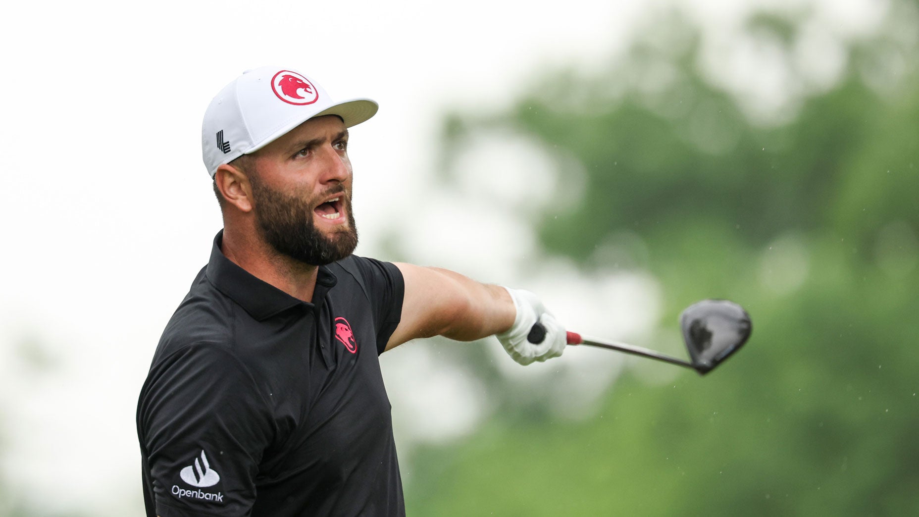 Scottie Scheffler celebrates his win at the 2025 PGA Championship at Quail Hollow