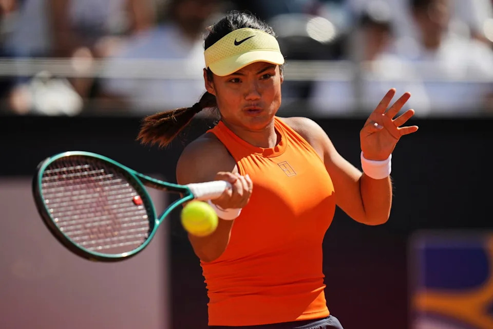 A packed stadium during the Strasbourg Open tennis tournament