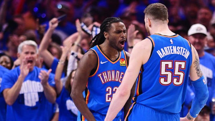 SGA celebrates historic Game 7 win with the Oklahoma City Thunder