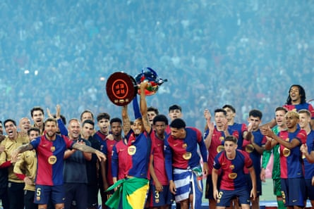 Villarreal celebrates la.liga Champions League qualification