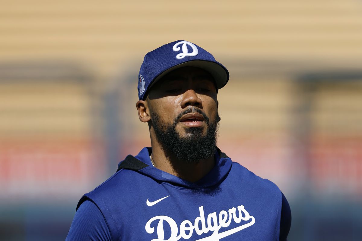 Tommy Edman in action for the Dodgers